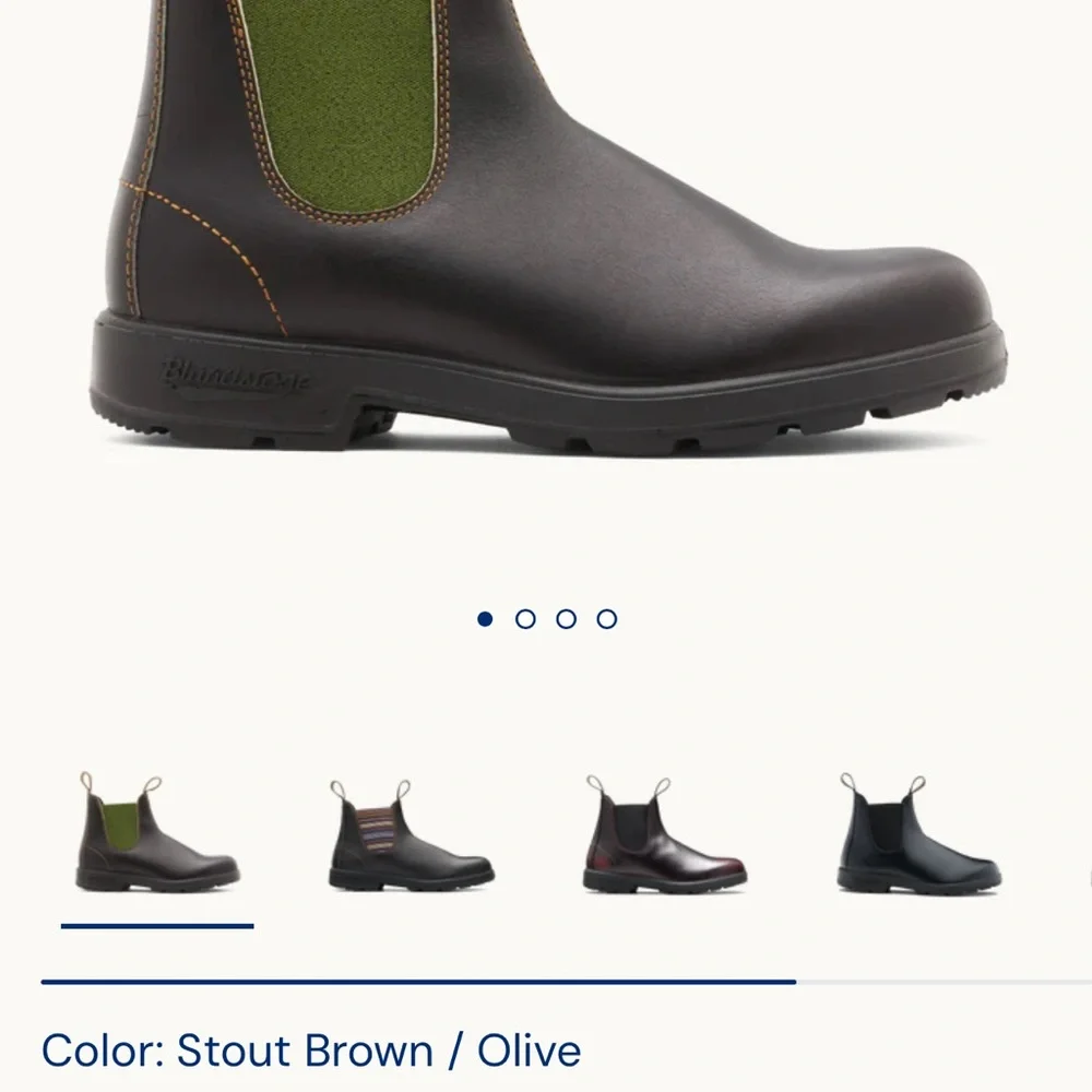 Blundstone Brown Ankle Boots - Picture 7 of 8